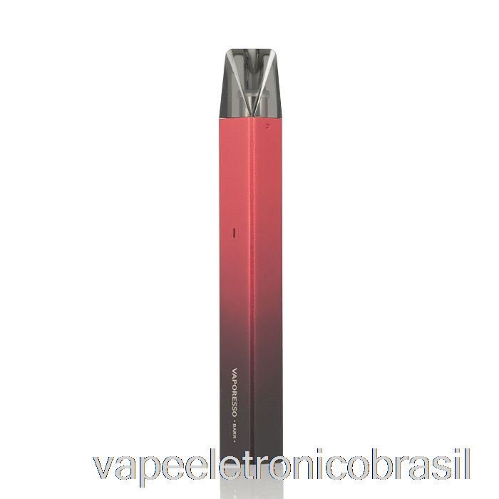 Vape Recarregável Vaporesso Barr 13w Pod System Vermelho